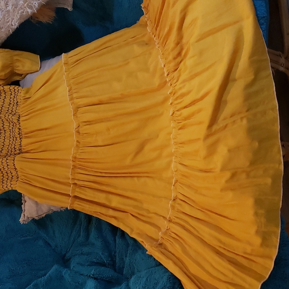 Boho Peasant Maxi Dress - Picture 5 of 5